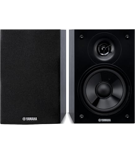 Yamaha NS-BP150 Pair of Bookshelf Speakers with 2-Way Bass Reflex